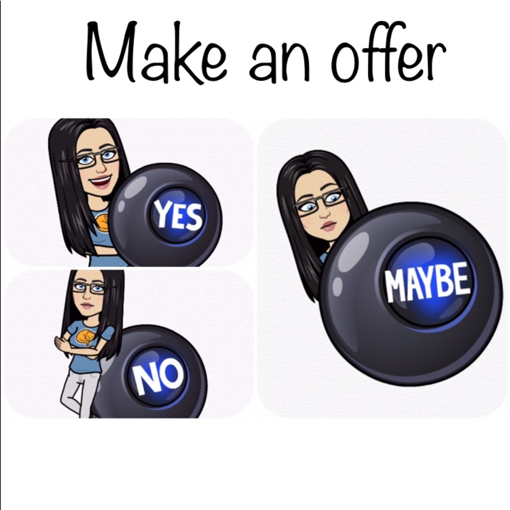 REASONABLE OFFERS accepted please be kind